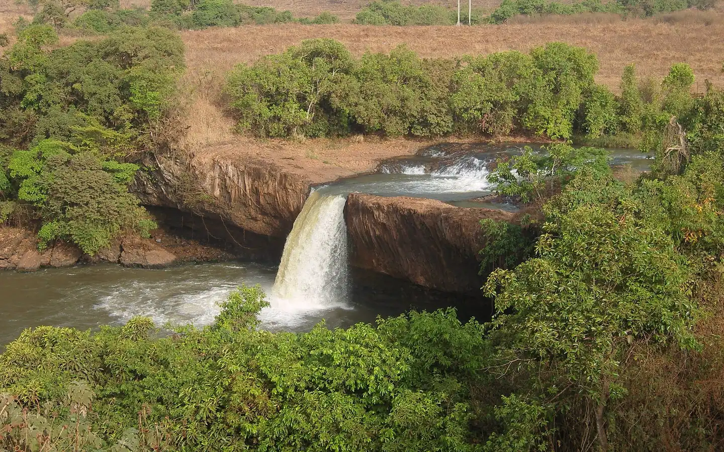 Les chutes de la Vina près de Ngaoundéré