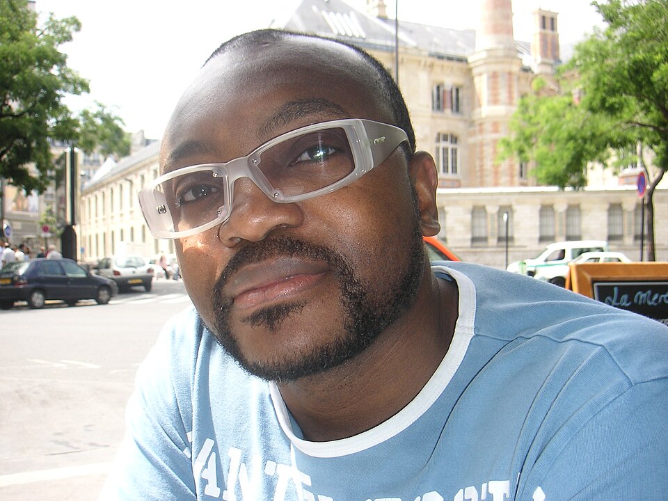 Jean-Pierre Bekolo, le réalisateur, à Paris en 2005