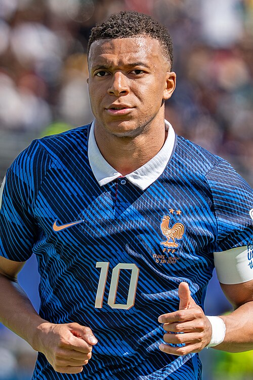 Portrait de Kylian Mbappé