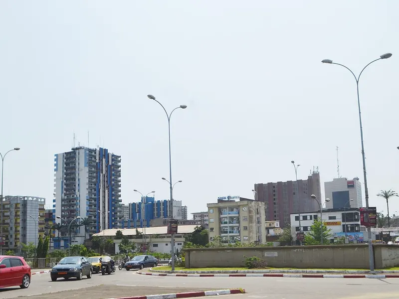 Le quartier de Bonanjo, à Douala