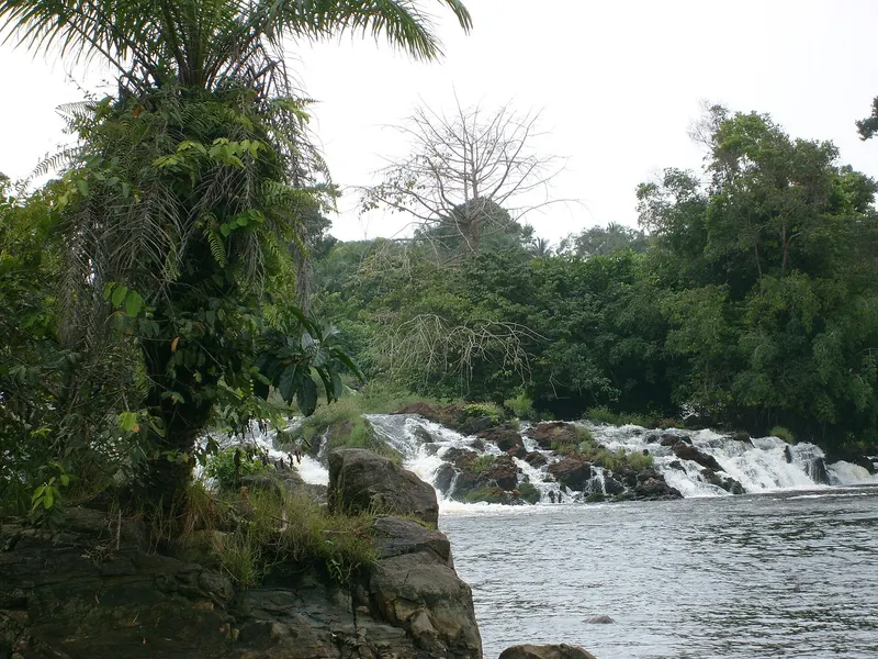 Les chutes de la Lobé, près de Kribi